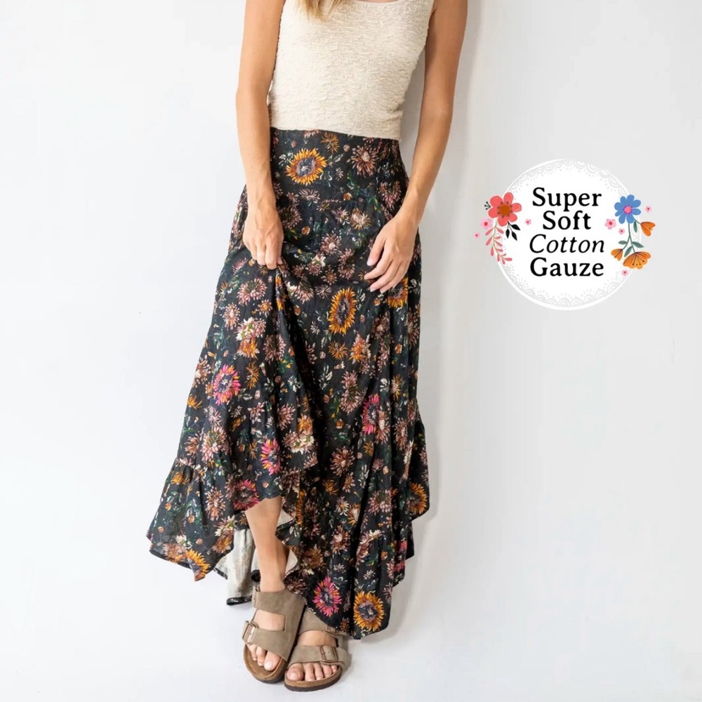 Natural Life XS/S asymmetrical skirt